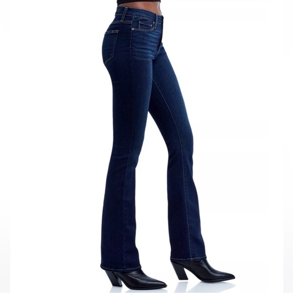 Paige High Rise Manhattan Gardena Bootcut Jeans Size 32 - Picture 1 of 9